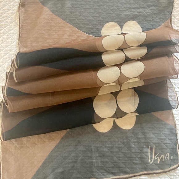 VERA vintage chiffon scarf - Picture 5 of 6